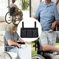thumbnail image 2 of Wheelchair Bags Armrest Side Organizer Portable Pockets Strips Reflective Storage Bags Multifunct L9I4 Waterproof Supplie, 2 of 7