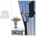 thumbnail image 6 of Basketball Blackout Curtains for Boy,Sports Theme Athlete Arena Dunking Art Grommet Print Rod Pocket Window Treatments Drapes for Teens Men Gym Playroom Decor 52" W X 84" L, 6 of 6