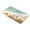 B, variant on Blue Beach Bathroom Rugs, Soft Microfiber Washable Absorbent Quick Dry Bath Mat with Starfish Seashell, Waves Beach Shower Mat, Coastal Decor A