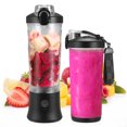 thumbnail image 1 of BESTYASH Sport Portable Fresh Juice Juicer Cup Black Rechargeable Mixer for Kitchen, 1 of 7