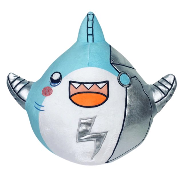 Almohada de tiro, caja interesante, lindo robot, juguete de peluche, LED, anime, robot de peluche, confiable y duradero