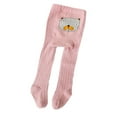 thumbnail image 5 of 1/5 Pack Baby Girls Tights Toddler Cable Knit Leggings Cartoon Pattern Infants Stockings Pantyhose for Kids 12Months-6Years, 5 of 9