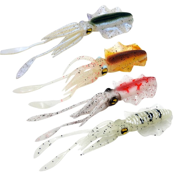 15,5 cm 20g calamar biónico señuelos de pesca en el mar cebo Wobbler Artificial (oro)