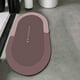 thumbnail image 5 of Alfombra absorbente para baño, resistente al aceite, tapetes para bañera y entrada. Óvalo Rojo L, 5 of 7
