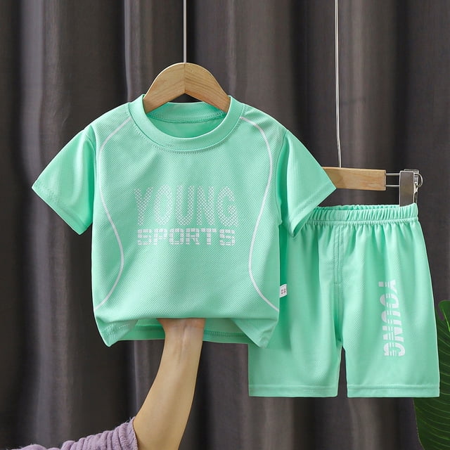Ropa de baloncesto para niños, traje deportivo para niñas, camiseta de verano de secado rápido para niños, entrenamiento para niños medianos y grandes, deportes