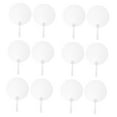 thumbnail image 5 of HEMOTON  12 Pcs Hand Graffiti Fans DIY Handicrafts Supplies Party Painting Crafting Transparent, 5 of 8