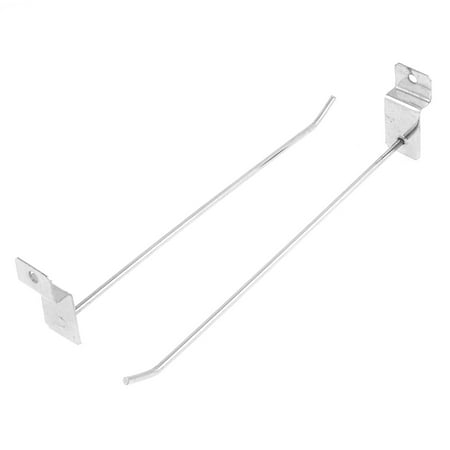 Slotted Display Shelf - Unique Bargains 2 Pcs Slot Wall Board Commodity Display Shelf Hooks