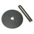 thumbnail image 2 of Kit de cadena Sprocketand, piñón de 47 dientes de 190 mm Kit de cadena de piñón Piñón de dientes Estándares líderes en la industria, 2 of 8