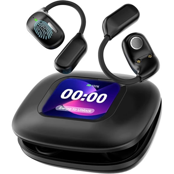 AI Translation Earbuds Real Time 144 Languages 60H Playtime Translator Ear Buds Audifonos Traductores Inglés Español Wireless Earphones Bluetooth Headphones for Android iOS Workout Gym Sports