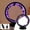 Purple, variant on Usb Powered Round Bedside Night Light Featuring Elegant Amethyst Adjustable 3 Color Temperature Settings For Creating A In Your Bedroom Night Lights Easy To Use