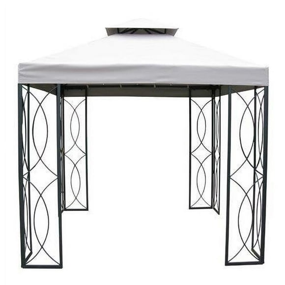 Garden Winds Replacement Canopy for The Garden Treasures 8x8 S-582D Gazebo - Riplock 350 - Beige