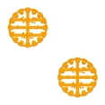 thumbnail image 3 of ZheElen Cookie Mold Cooking Plastic Biscuit Plastic Biscuit Form Mould Form Mould Kitchen Baking Maker with Good Wishes B 2Set, 3 of 6