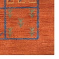 thumbnail image 5 of Rugsotic Carpets Handmade Rugs Hand Knotted Loom Rectangle 8'x10' Rust Wool for Indoor Use, 5 of 5