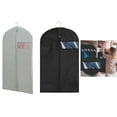 thumbnail image 2 of Clothing Covers Coat Suit Dress Protector Hanging Garment Bags Closet Waterproof Clothes Cover, 2 of 16