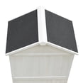 thumbnail image 4 of Christopher Knight Home Fir Wood Outdoor Storage Shed with Double Doors, Garden Tool Organizer, White, 4 of 7