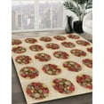 thumbnail image 2 of Ahgly Company Indoor Round Patterned Red Fox Red Area Rugs, 6' Round, 2 of 6