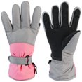 thumbnail image 1 of Naiovety Guantes de esquí para niños, cubierta Universal para manos de niños, para hombres y adultos, impermeable para exteriores, guante Ciclismo Rosa, 1 of 6
