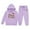 Purple, variant on Little Girls Girls Large Outfits Kid Long Sleeve Shirt Girl Long Sleeve Crop Sweatshirt Baby Girl Wrapping Blanket Kids Clothes 13 14 Christmas Print Children's Middle And Large Childr Brown 3-4 Years