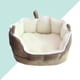 thumbnail image 3 of EeaseMX Cama para mascotas pequeñas, hurón, conejo, cobaya, hámster, ardilla, ratón, sofá cama, saco de dormir (café), 3 of 7