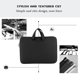 thumbnail image 5 of Negro/Gris 11'' 14'' 15.6'' Laptop Bag, Laptop Bag, Portable Simple Para Laptop Tablet, 5 of 8
