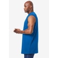 thumbnail image 3 of KingSize Men's Big & Tall Shrink-Less Longer-Length Lightweight Muscle Pocket Tee, 3 of 5