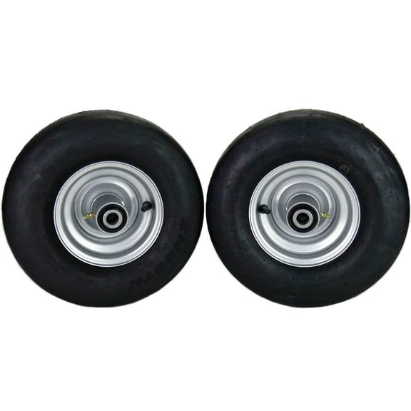 (2) Pneumatic Tire Assemblies 13x6.50-6 Fits Hustler X One Super Z 604898 789537