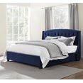 thumbnail image 1 of Harper King Upholstered Bed -  Royal Blue, 1 of 7
