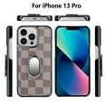 thumbnail image 6 of TECH CIRCLE Case Designed for iPhone 11 Pro,with Ring Kickstand Bling Diamond Rhinestone Full Body Protective Case for iPhone 11 Pro,C, 6 of 7