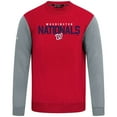 thumbnail image 2 of Men's Levelwear Red Washington Nationals Throwback Ultimate Carve Sweatshirt, 2 of 3