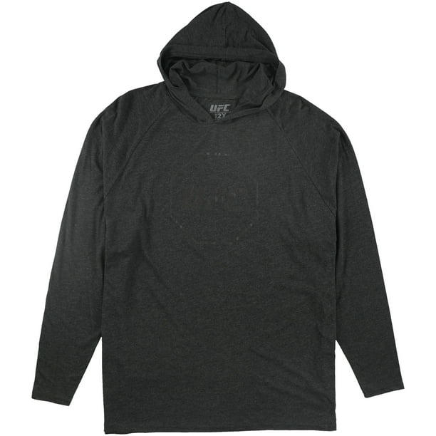 UFC Mens Octagon Logo Pullover Hoodie Sweatshirt Black XX Large