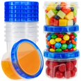 thumbnail image 1 of Contenedores de almacenamiento Forest Breathing para congelador, 500 ml, 10 unidades, con tapas, 1 of 9