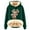 Green, variant on Fashionable Autumn And Winter Christmas Deer Print Velvet Thickened Warm Solid Color Color Cardigan Women's Hooded Sweatshirt Tunic Length Sweatshirt Front Pocket Button down Hoodie Woma Orange XXXXXL