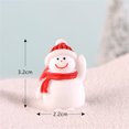 thumbnail image 3 of Miniatura de resina para decoración navideña, micropaisaje, Papá Noel, muñeco de nieve, adorno para árbol, figura en miniatura para jardín, decoración del hogar, 3 of 5