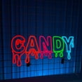 thumbnail image 5 of Handmadetneonsign Colorful Candy Neon Sign, Candy Wall Art Decor, Candy Led Sign, Candy Store Wall Decor, 5 of 5