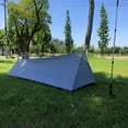 thumbnail image 2 of Backpacking Tent Outdoor Camping Sleeping Bag Tent Lightweight Single Person Tent with Mosquito Net, 2 of 7