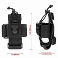 thumbnail image 4 of Rugged Outdoor Molle Radio Holster for Belts and Vests, 4 of 10