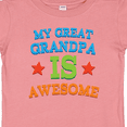 thumbnail image 4 of Inktastic My Great Grandpa is Awesome Grandkid Gift Boys or Girls Baby T-Shirt, 4 of 5