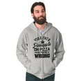 thumbnail image 5 of Like Pineapple Pizza Debate Opinion Zip Up Hoodie Men's Women's Brisco Brands L, 5 of 5