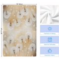 thumbnail image 5 of White Dandelion Kitchen Towels Set of 3, Spring Farmhouse Pastoral Flowers Floral Soft Microfiber Dish Towels, Absorbent Washable Dishcloths for Kitchen Cleaning, Drying Dishes, 18x28 Inches, 5 of 9