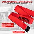 thumbnail image 5 of X-BULL 10 Pack 4" x 30' Winch Truck Straps w/Flat Hook Towing 18000 lbs Red, 5 of 7