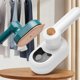 thumbnail image 3 of Mini Portable Iron Handheld Ironing Machine Household Handheld Ironing Machine Rotating Folding Iron EU PLUG (White), 3 of 5