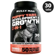 Bully Max Puppy Tabs for Development Growth