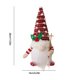 thumbnail image 3 of ¡Descuento Extra!, Adornos navideños Lentejuelas navideñas con luces Muñeco Rudolph Adornos navideños de gnomo sin rostro con luces Akmoler, 3 of 7