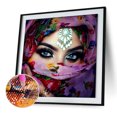 thumbnail image 3 of (Belleza 5) Kit Punto Cruz Diamante DIY para Sala Estar Q302 Belleza 30*30cm Pegatina Diamante Completa, 3 of 9