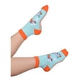 thumbnail image 4 of Footsis Non Slip Grip Socks for Yoga, Pilates, Barre, Home, Hospital ,Mommy and Me classes "Plane", 4 of 6