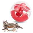 thumbnail image 6 of Cat Treat Ball,Cat Food Ball Toys,Cat Ball Slow Feeder Toy,Cat Food Dispenser Interactive Puzzle Feeder Ball Toy for Indoor Cats Training Brain Stimulation Toy, 6 of 9