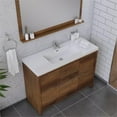 thumbnail image 6 of Alya Bath Sortino 48" Wood Bathroom Vanity with Acrylic Sink in Rosewood Brown, 6 of 7