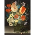 thumbnail image 2 of Peter, Binoit 15x18 White Modern Wood Framed Museum Art Print Titled - Still Life with Tulips, 2 of 4