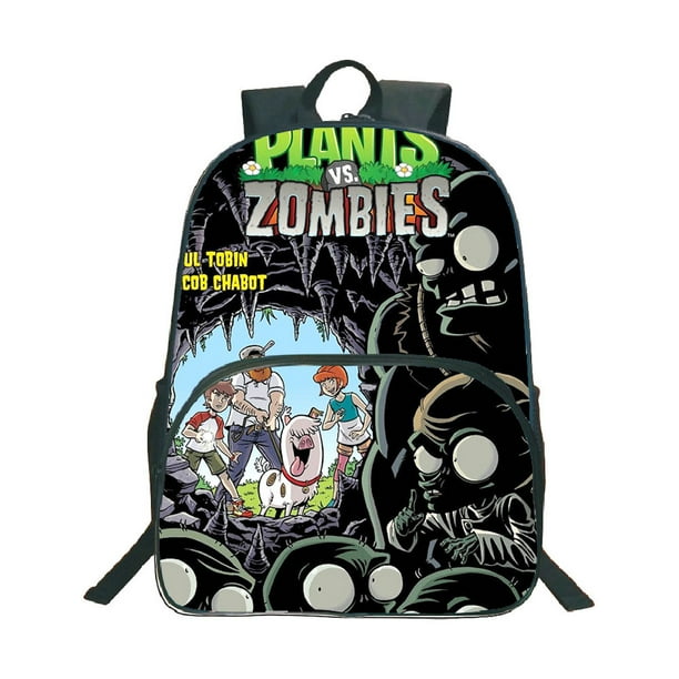 Mochila escolar Plants Zombies Anime de nailon, 420 g