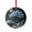 Pattern-1, variant on Black And White Blue Tree Moon Christmas Ornament Holiday Decor And Xmas Gifts Ideas Forest Nature Landscape Decorative Christmas Ornaments Crystal Hanging
